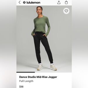 Lululemon Dance Studio Jogger